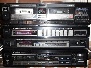 Vintage Pioneer Home Stereo System Sa - 1060 Ct - 1060w Tx - 960 Gr - 860 Cond