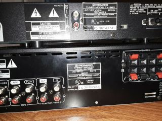 Vintage pioneer home stereo system sa - 1060 ct - 1060w tx - 960 gr - 860 cond 6