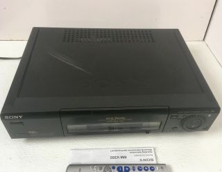 Sony SLV - 975HF VHS 4 Head Vintage VCR Player Recorder Flying Erase with Remote 3