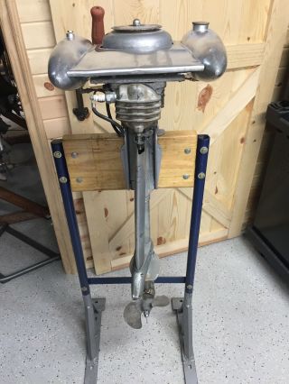 Vintage 1939 Waterwitch Outboard Motor