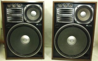 Vintage Sansui SP - X9700 Speakers 4 Way 7 Speaker System (Pair) 3