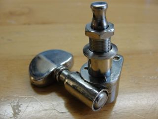 1959 Grover USA Vintage Chrome Pat Pend Tuners Machines 3x3 Martin D - 28 EXC 9