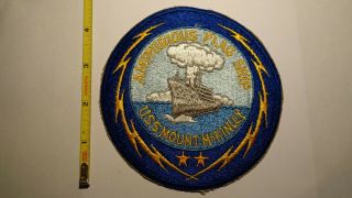 Extremely Rare Wwii Mount Mckinley (agc - 7) Amphibious Force Command Ship Patch