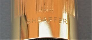 Vintage SHEAFFER Imperial VIII Touchdown Filler Fountain Pen - 14K GOLD Nib 7