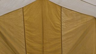 coleman vintage canvas cabin tent model 8492 B 820 sz 11 ' 2 
