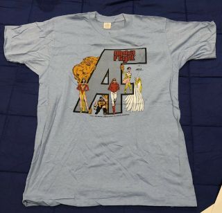 Vintage Marvel T Shirt 1984 Alpha Flight John Byrne Art 2