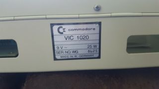 ULTRA RARE Commodore VC 1020 Expansion unit for the VIC 20 VC 20 5