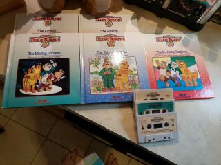 Teddy Ruxpin - VINTAGE - 1985 and tapes with books 3