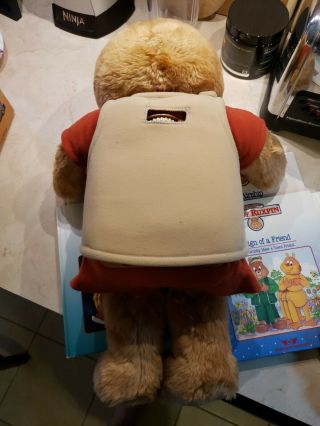 Teddy Ruxpin - VINTAGE - 1985 and tapes with books 5