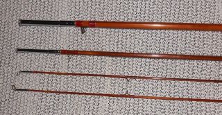 MONTAGUE FLASH 3 pc.  (3 - 2) 9 ft.  split bamboo fly rod 4