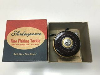 Vintage Shakespeare Tru Art No.  1827 Automatic Fly Fishing Reel Ex,