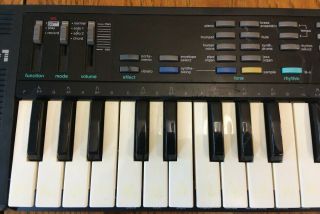 Vintage Casio SK - 1 Sampling Synthesizer Keyboard with adapter.  Great 3