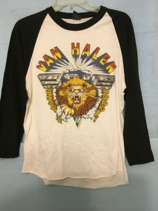 Vintage Van Halen Concert Shirt 1982