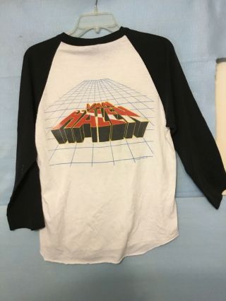 vintage van halen concert shirt 1982 4