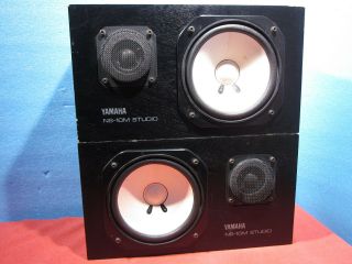 Yamaha Ns - 10m Studio Vintage Monitor Speakers (matching Pair) Fine