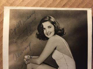 Martha Vickers Very Rare Vintage Autographed Photo The Big Sleep 1944 2