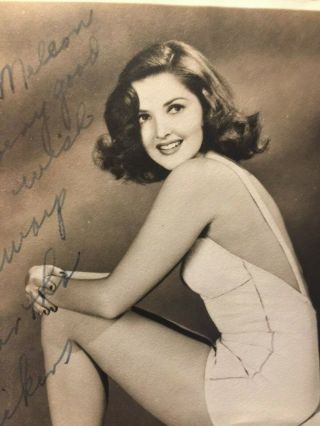 Martha Vickers Very Rare Vintage Autographed Photo The Big Sleep 1944 4