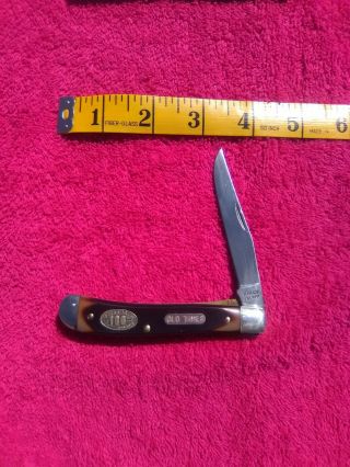 Vintage Schrade 100 anniversary 1904 - 2004 end of company Old Timer Knife S194OT 4