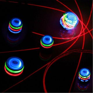 Sistoy Spinning Top Toy With Led And Music Colorful Top For Kids 