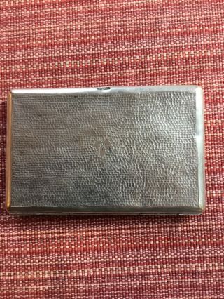 Vintage 800 Silver Cigarette Case 2