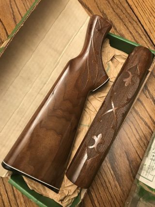 Vintage Factory Remington Model 1100 Stock & Forearm 12 Gauge