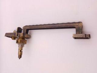 Vintage Weslock Brass Entry Handle Exterior Door Lever 18 