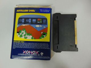 VINTAGE XONOX ARTILLERY DUEL VIDEO GAME Commodore VIC - 20 BOXED 2