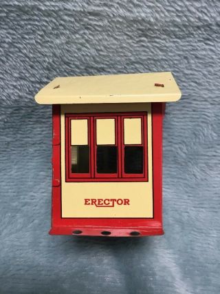 One Vintage Erector House Pulled From A Gilbert Erector Set D288