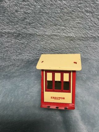 One Vintage Erector House Pulled From A Gilbert Erector Set D288 2