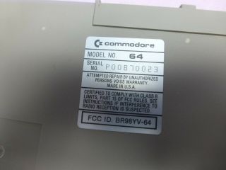 Vintage Commodore 64 Computer restore and refurbish,  computer only 5