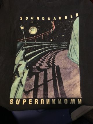 Rare Vintage Soundgarden Superunknown 1994 Xl T - Shirt