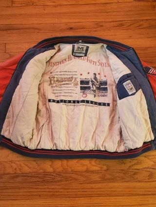 Vintage Atlanta Braves Mirage MLB Authentic Merchandise Heavy Jacket Size XL 5