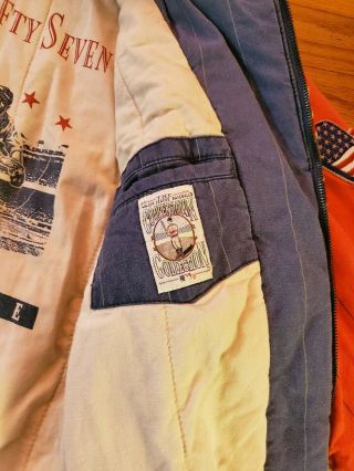Vintage Atlanta Braves Mirage MLB Authentic Merchandise Heavy Jacket Size XL 6