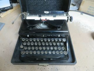 Royal Typewriter,  Mid 1930 
