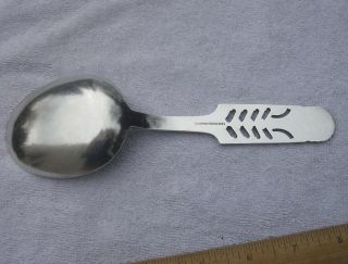 Fine DAVID ANDERSEN Norway 925S SERVING SPOON - FLORIFORM Pattern - No Mono 3