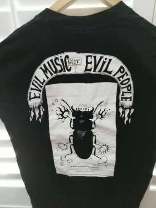 Flaming Lips Rare Vintage T Shirt L 1995 Evil Music Never Worn 2