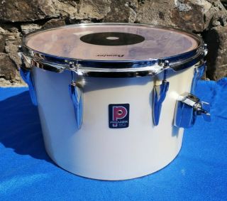Vintage Premier Elite Concert Tom 14 " X 10 " In Polychromatic Silver From 1970 