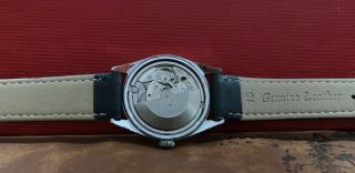 TISSOT SEASTAR AUTOMATIC VISODATE cal.  784 VINTAGE 60 ' s RARE 21J SWISS WATCH. 7