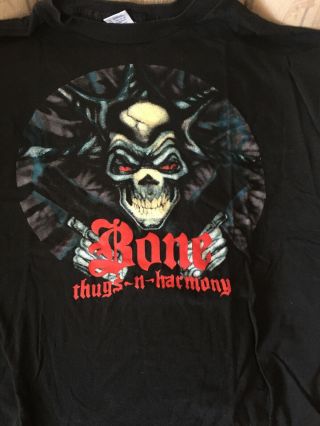 Vintage Bone Thugs N Harmony Shirt Xl 1990’s Nwa Public Enemy Ice T