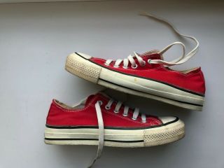 Vintage Rare Converse All Star Made In Usa Size 5