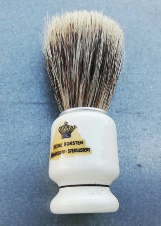 Wehrmacht Wwii German Shaving Brush Rare War Relic