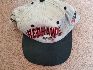 Malmö Redhawks Vintage Cap - Shl - Signed By Whole Team - Vintage?