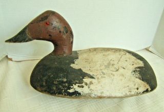 Antique Wood Duck Decoy Glass Eyes