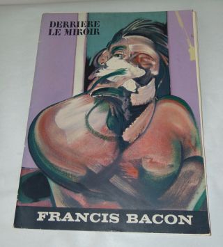 Rare 1966 Derriere Le Miroir No 162 Francis Bacon 8 Color Lithographs