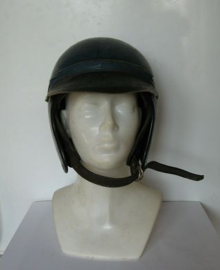 Motorcycle Helmet Vintage Soviet Ussr 1980