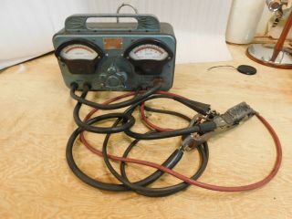 Vintage Portable Sun Electric Battery Starter Tester Model Y 9502 Usa