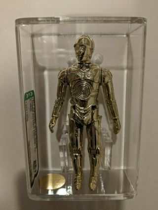 Star Wars Vintage 1977 C - 3po Afa 85,  Hk - Gold Level