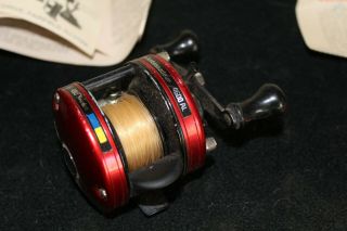 Vintage Garcia Abu Ambassadeur 4600 Al Casting Reel W/box Made In Sweden