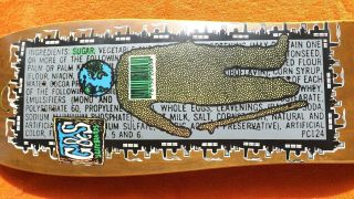 Nos vintage 1991 G&S Street Chomp 2 skateboard deck,  sims,  alva,  schmitt 4