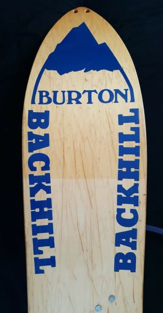 1984 Vintage Burton Backhill Snowboard 5